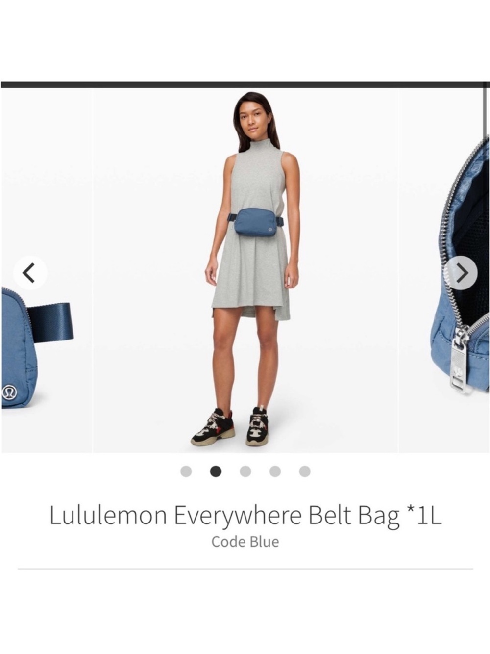 OG Lululemon Everywhere Belt Bag 1L Code Blue - Picture 5 of 13